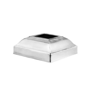 Square Steel Post Base Cover