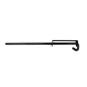 Heavy Duty Steel Gate Drop Bolts - Black