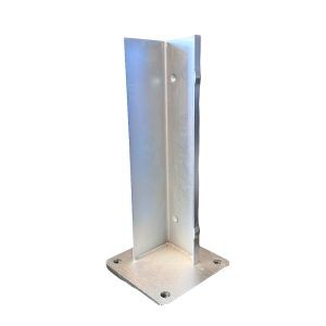Square Steel Base Post Insert