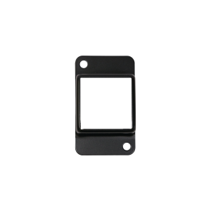 Steel Fence Bracket - Double Lug BLACK