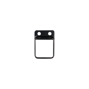 Steel Fence Bracket - Single Lug BLACK