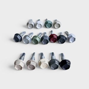 Steel Mates 10g x 16mm Hex Tek Self-Drilling Metal Screws