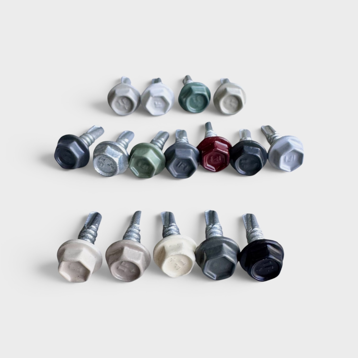 Steel Mates 10g x 16mm Hex Tek Self-Drilling Metal Screws