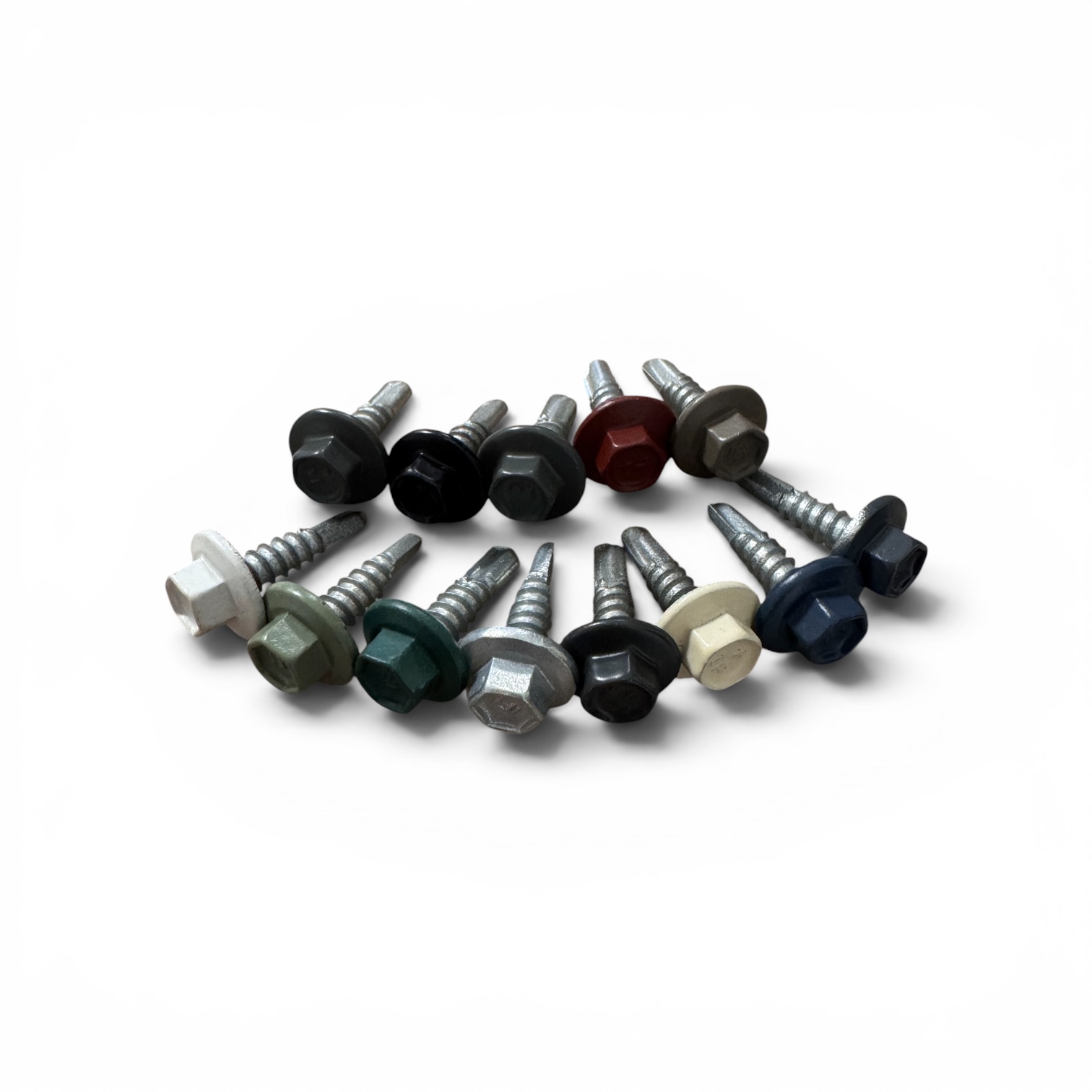 Steel Mates 12g x 20mm Hex Tek Self-Drilling Metal Screws